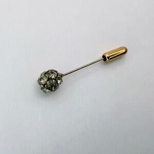 Antique Georgian / Early Victorian Paste Diamond Cluster Stick Pin